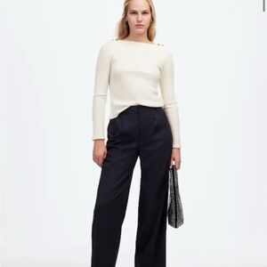 NWOT Madewell Boatneck Long sleeve Tee size XL